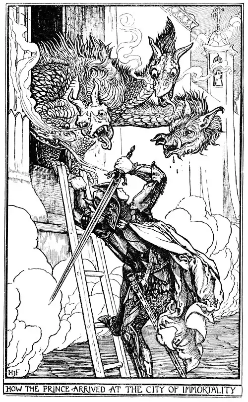 HOW THE PRINCE ARRIVED AT THE CITY OF IMMORTALITY