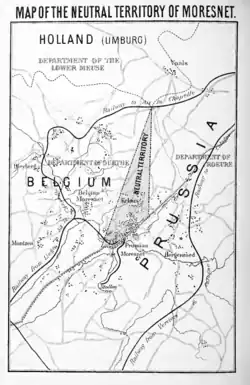 The neutral territory of Moresnet