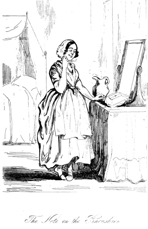 Alt=The Note on the Pincushion