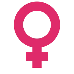 Symbol of venus (female symbol)