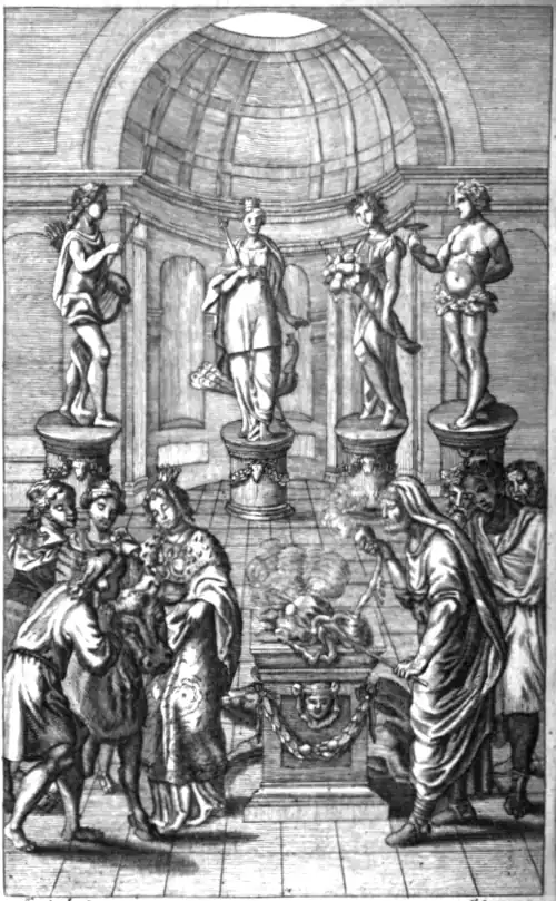 Plate 50: Illustration of Aeneis 4, line 80