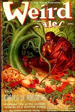 Weird Tales cover image for April 1938