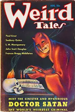 Weird Tales cover image for August 1935