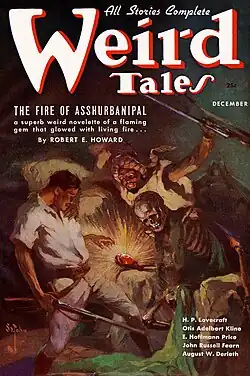 Weird Tales cover image for December 1936