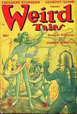 Weird Tales cover image for January 1948