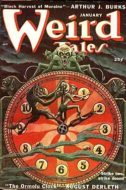 Weird Tales cover image for January 1950