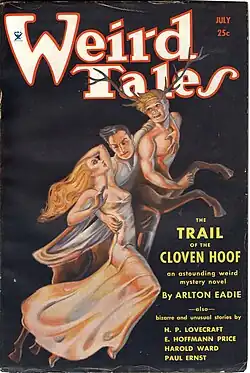 Weird Tales cover image for July 1934