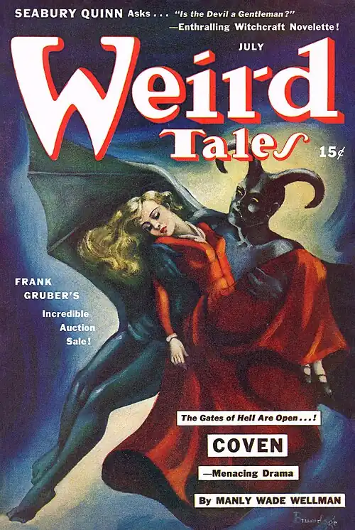 Weird Tales cover image for July 1942