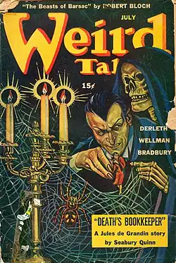 Weird Tales cover image for July 1944