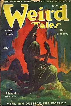 Weird Tales cover image for July 1945