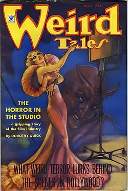 Weird Tales cover image for June 1935