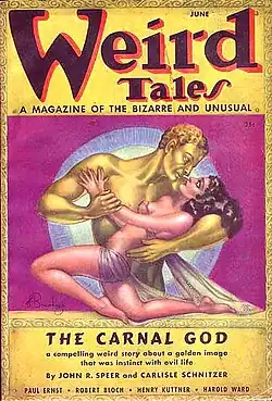 Weird Tales cover image for June 1937