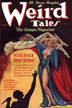 Weird Tales cover image for March 1937