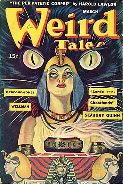 Weird Tales cover image for March 1945