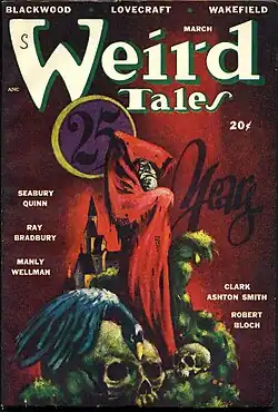 Weird Tales cover image for March 1948