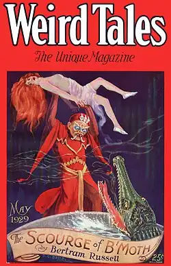 Weird Tales cover image for May 1929