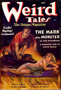 Weird Tales cover image for May 1937