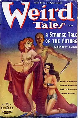 Weird Tales cover image for May 1938