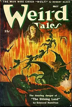 Weird Tales cover image for May 1945