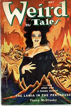 Weird Tales cover image for May 1952
