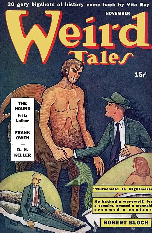 Weird Tales cover image for November 1942