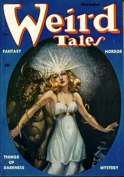 Weird Tales cover image for November 1953