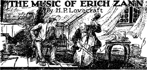 The Music of Erich Zann -- by H. P. Lovecraft