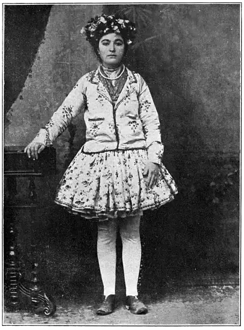 PERSIAN GIRL OF THE UPPER CLASS OF TEHERAN.