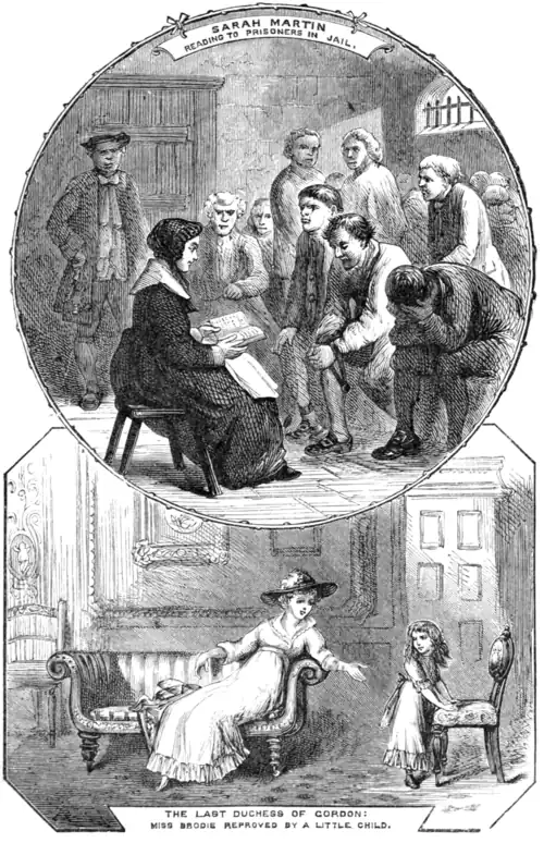 Sarah Martin and the Last Duchess of Gordon.