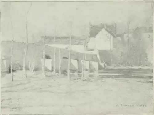 'On the Loing' by Henry Ossawa Tanner