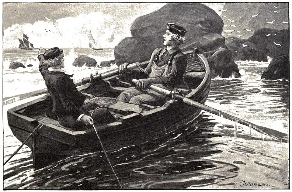 "Rev'nue cutter," said Hezz shortly.