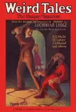 Weird Tales Cover for March 1926