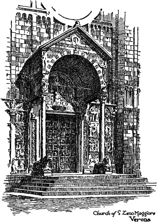 Church of S Zeno Maggiore Verona