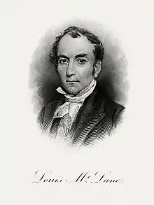 McLANE, Louis-Treasury (BEP engraved portrait)